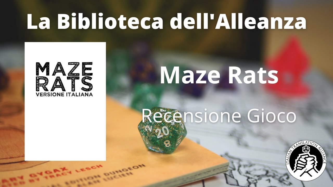 Maze Rats - Recensione Gioco di Ruolo