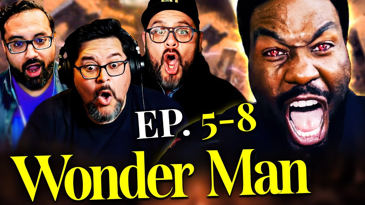 WONDER MAN EPISODE 5-8 REACTION! One of Marvel's Best Shows!