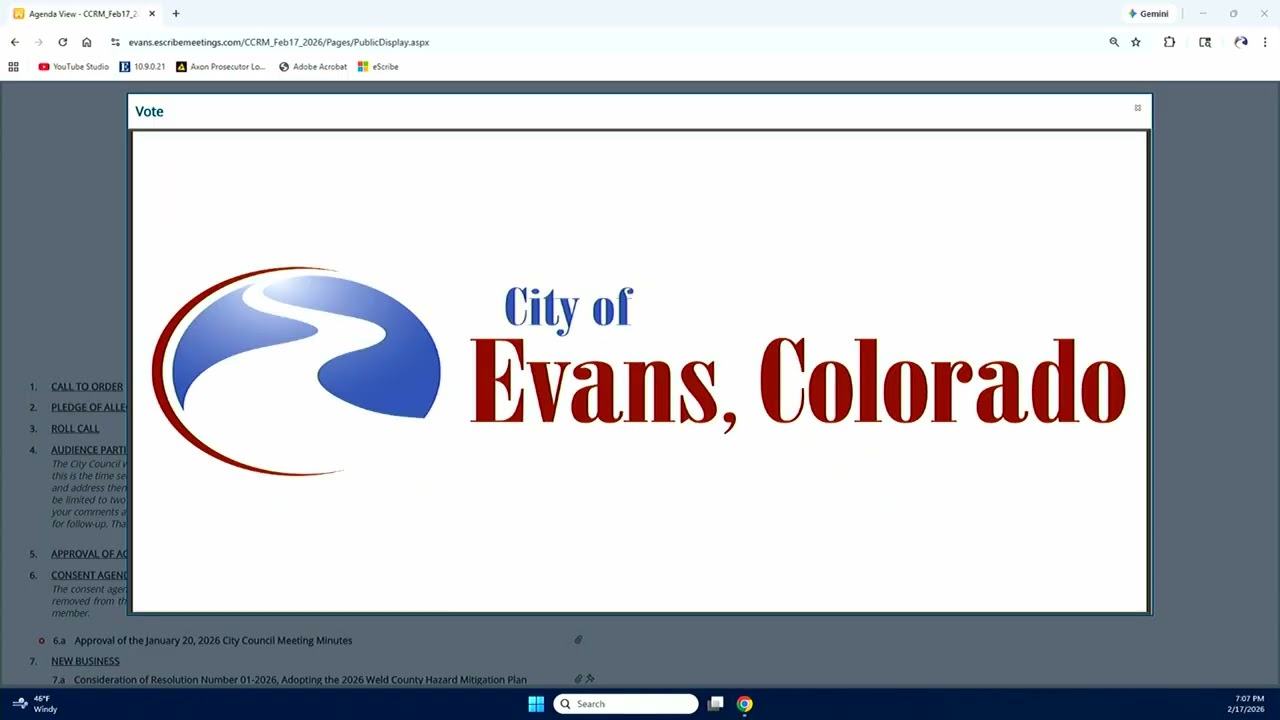 City Council Meeting February 17, 2026