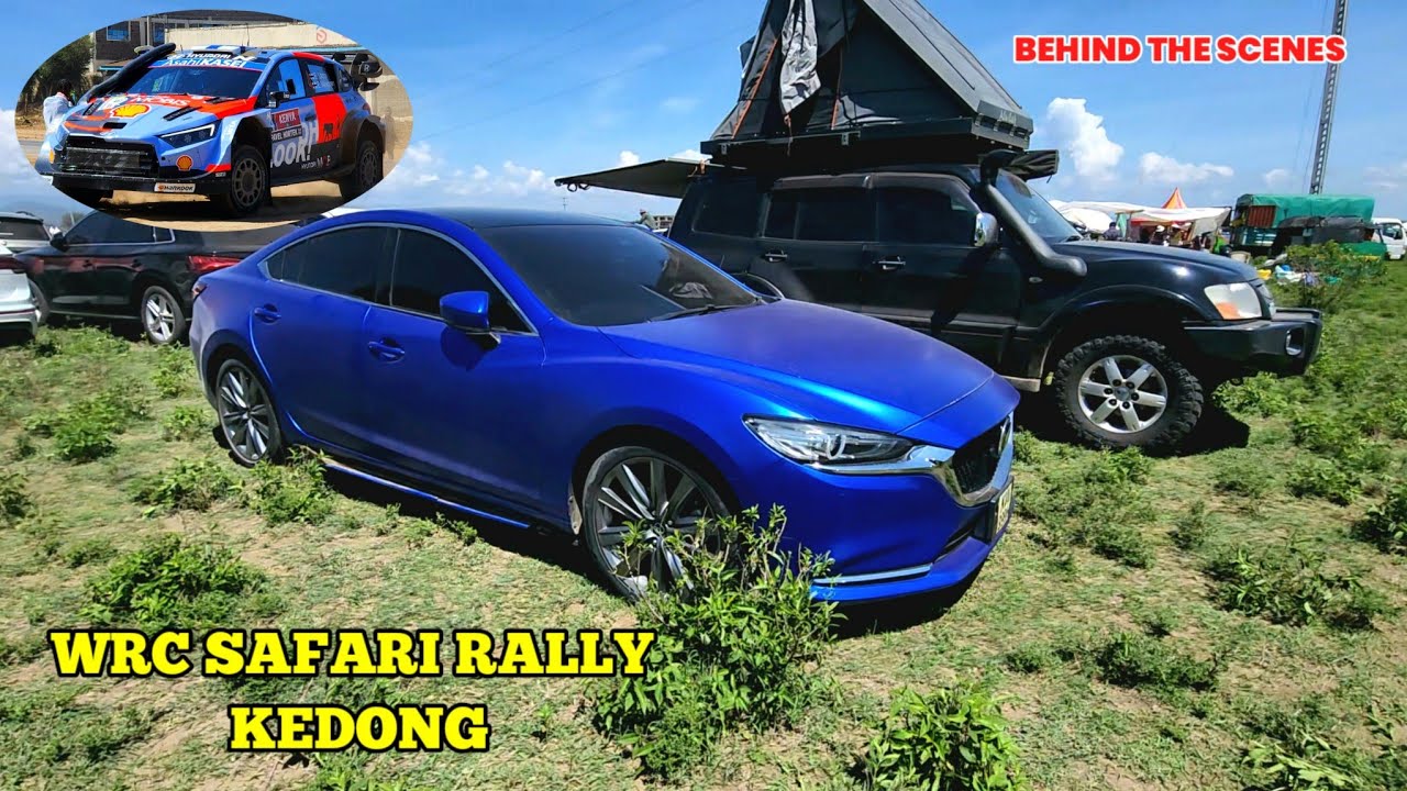 WHAT ARE PEOPLE DRIVING TO WRC SAFARI RALLY KEDONG?🚗 (BEHIND THE SCENES)