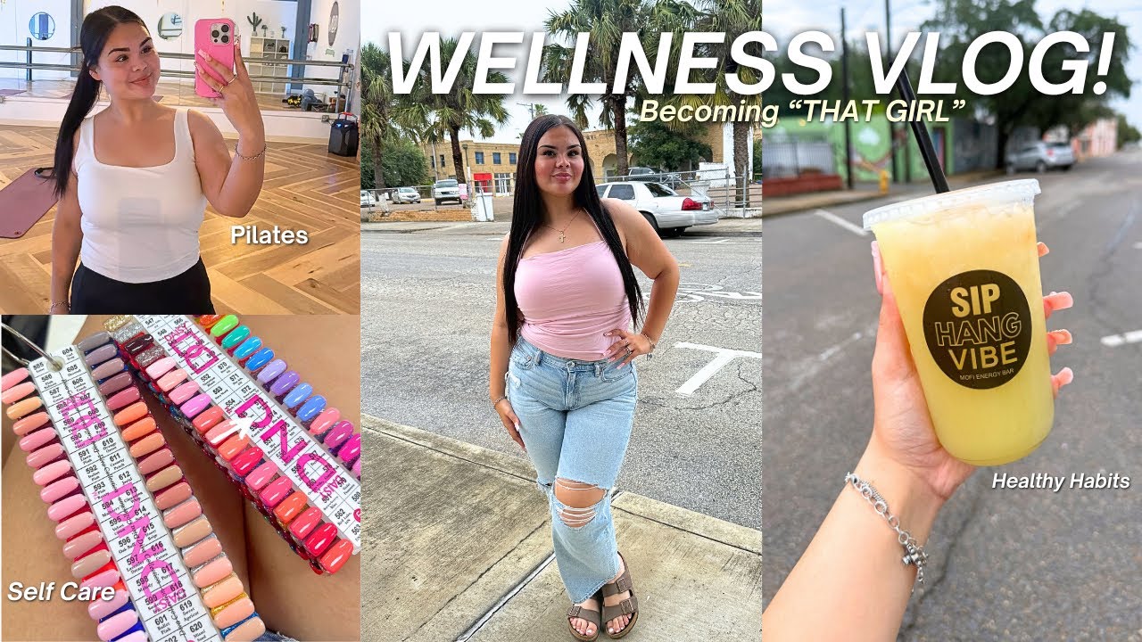 HEALTHY “THAT GIRL” ROUTINE 🌱 Wellness Vlog, Pilates, Workout Routine, Productive Habits & Reset!
