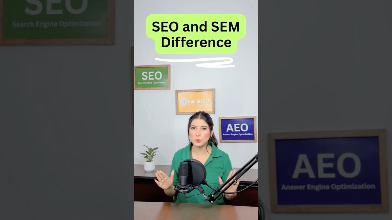 SEO and SEM Difference
