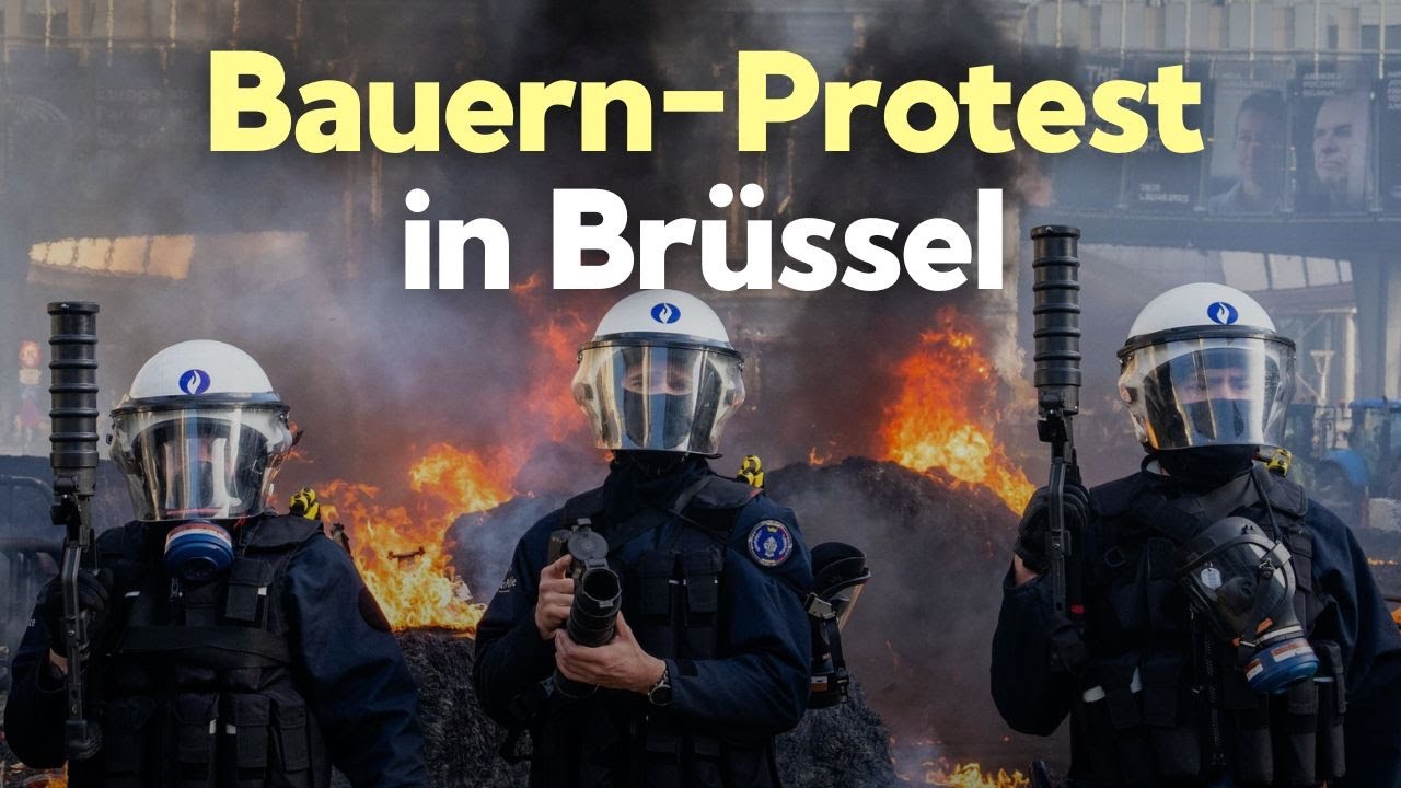 Br&uuml;ssel: Bauernprotest gegen Mercosur-Abkommen &ndash;&nbsp;EU einigt sich auf Sicherheitsklauseln