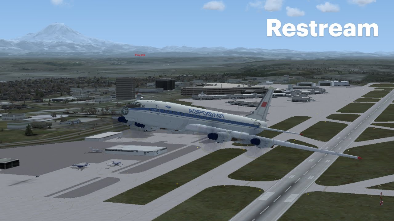FSX Steam Edition || Seattle to Cheyenne || Part 1 || TU-114