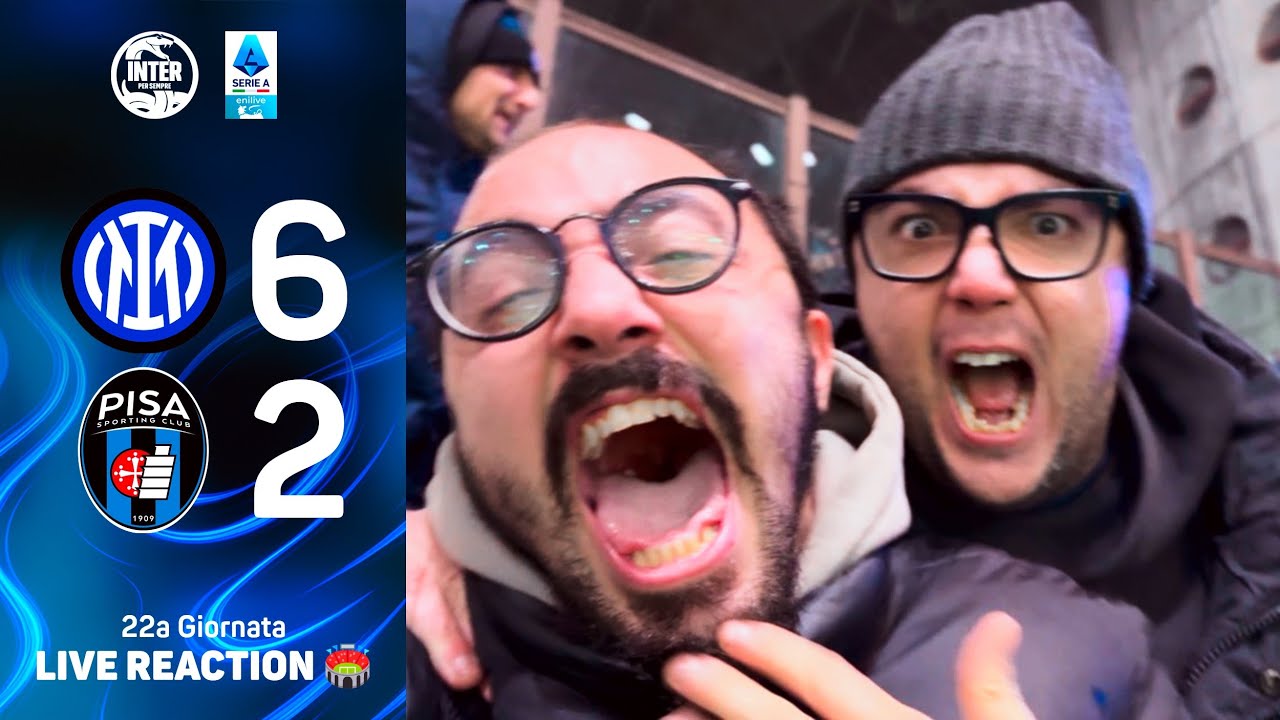 CHE PARTITA È STATAAAAA | Inter-Pisa 6-2 