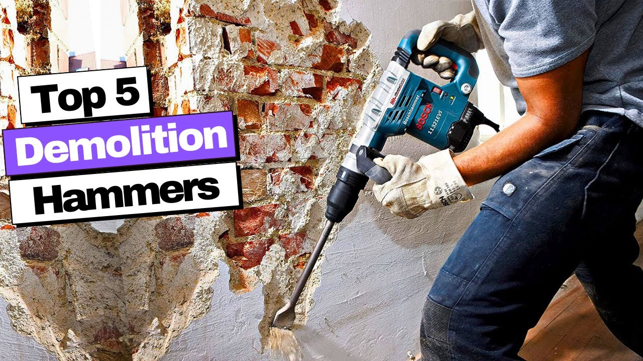 Best Demolition Hammer for Concrete and Stone 2023