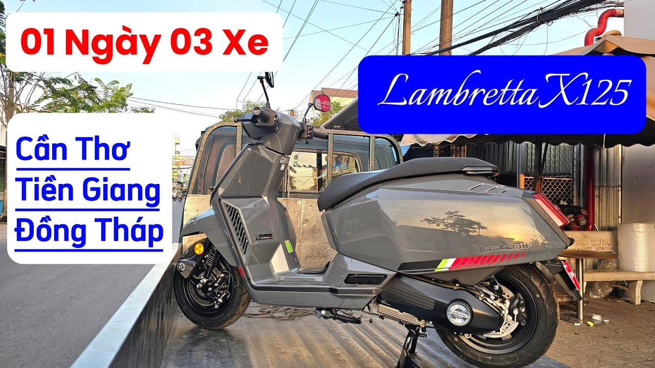 Lambretta X125: kỷ lục bán 03 chiếc trong 01 ngày tại CH Mai Duyên. Khải Phạm #lambretta #125 #2026 