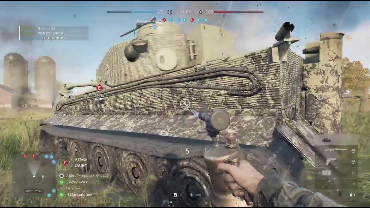 Battlefield V German Grenadier Squadron Successful Attack Upon Hannut Farm