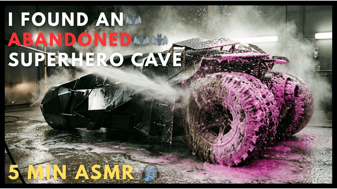 Restoring the Billionaire's Abandoned Tank 🦇🦇🦇 (5-Minute ASMR Deep Clean)