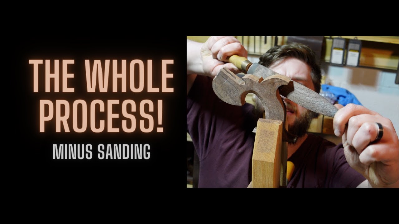 How to Shape a Saw Handle!