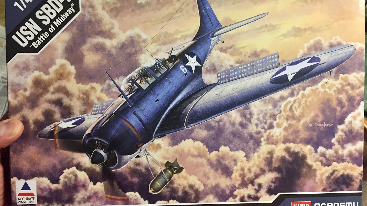 Building the Academy 1/48 Dauntless SBD 
