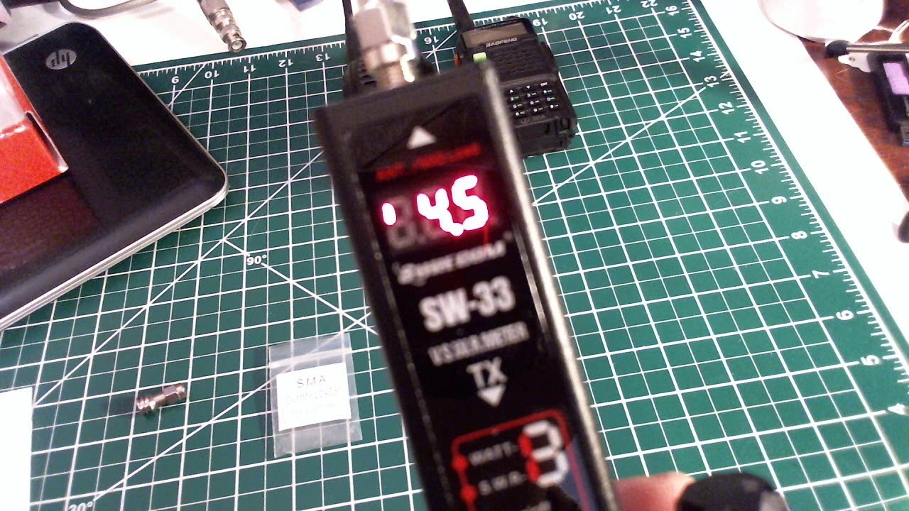TRRS #1480 - SURECOM SW-33 PWR and SWR Meter (Testing)