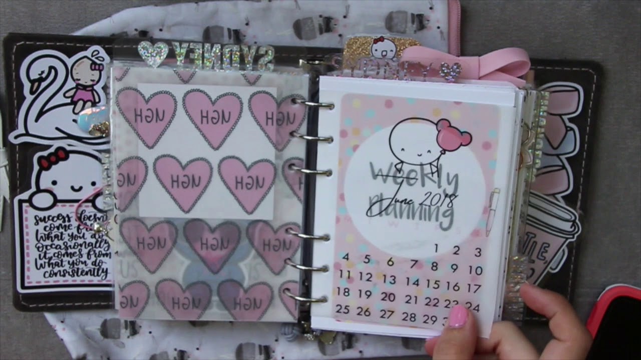 A6 RINGS PLANNER SET UP | MYSTICS LITTLE GIFTS | CARBON