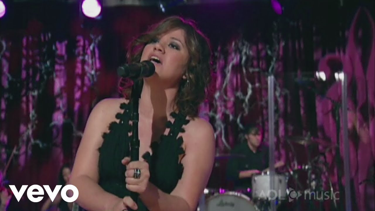 Kelly Clarkson - Never Again (Sessions @ AOL 2007)