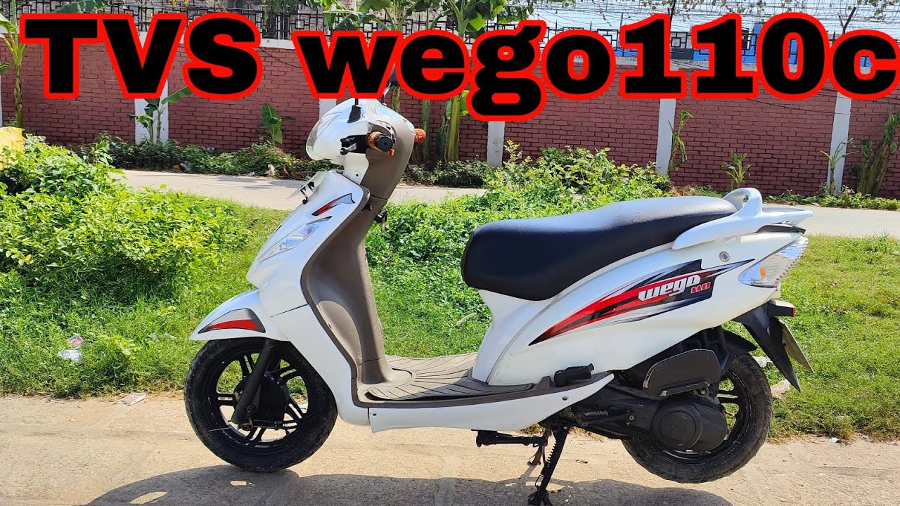 TVS Wego 110 cc white colour mobil 01816586699
