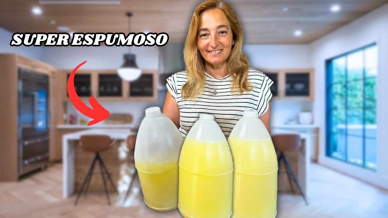 JABON para LAVARROPAS ALTA ESPUMA sin SOSA🫧🧼