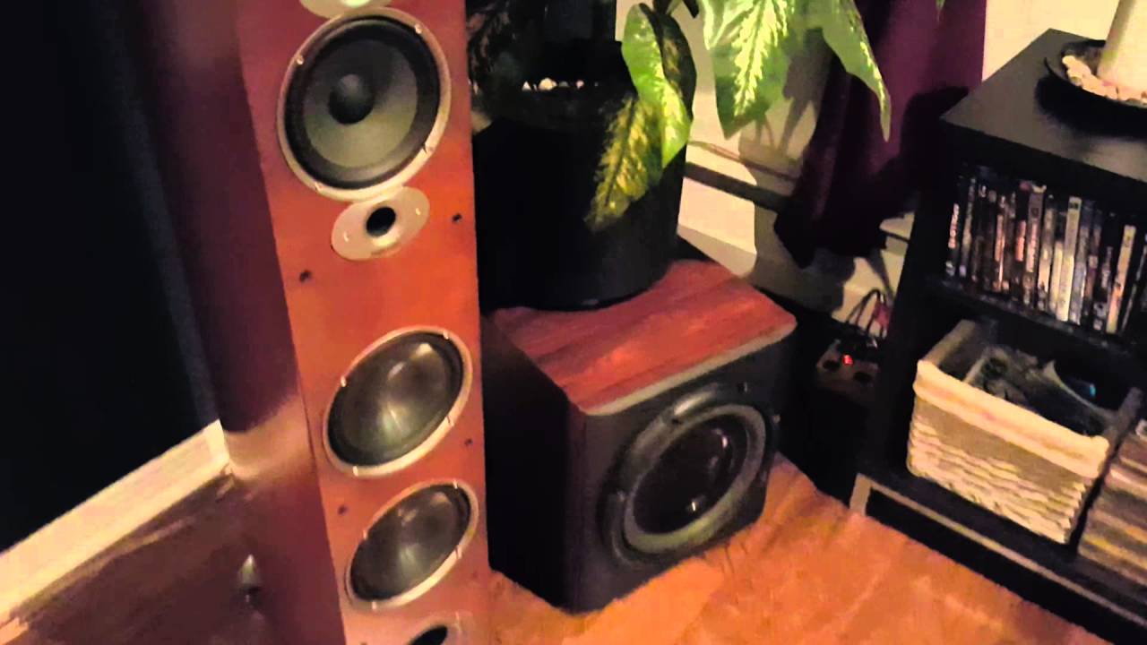 My set up !!! Polk audio paradigm yamaha