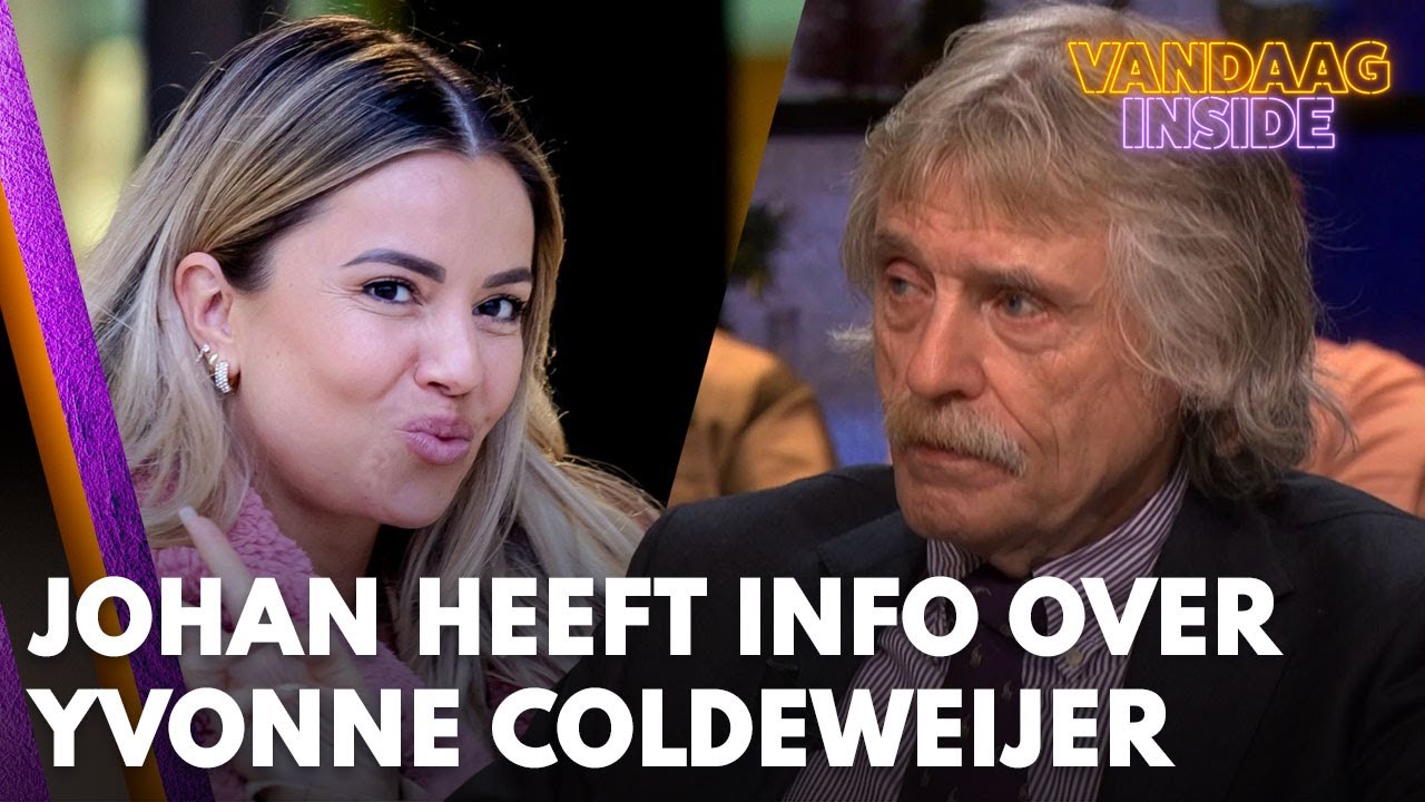 Johan Derksen heeft informatie over tv-programma Yvonne Coldeweijer | VANDAAG INSIDE