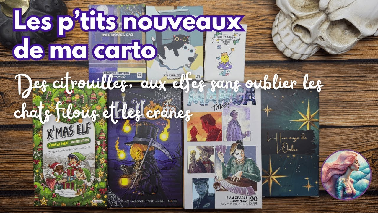 🆕 Les p'tits nouveaux de ma carto🎄🇯🇵☠️🐱🎃