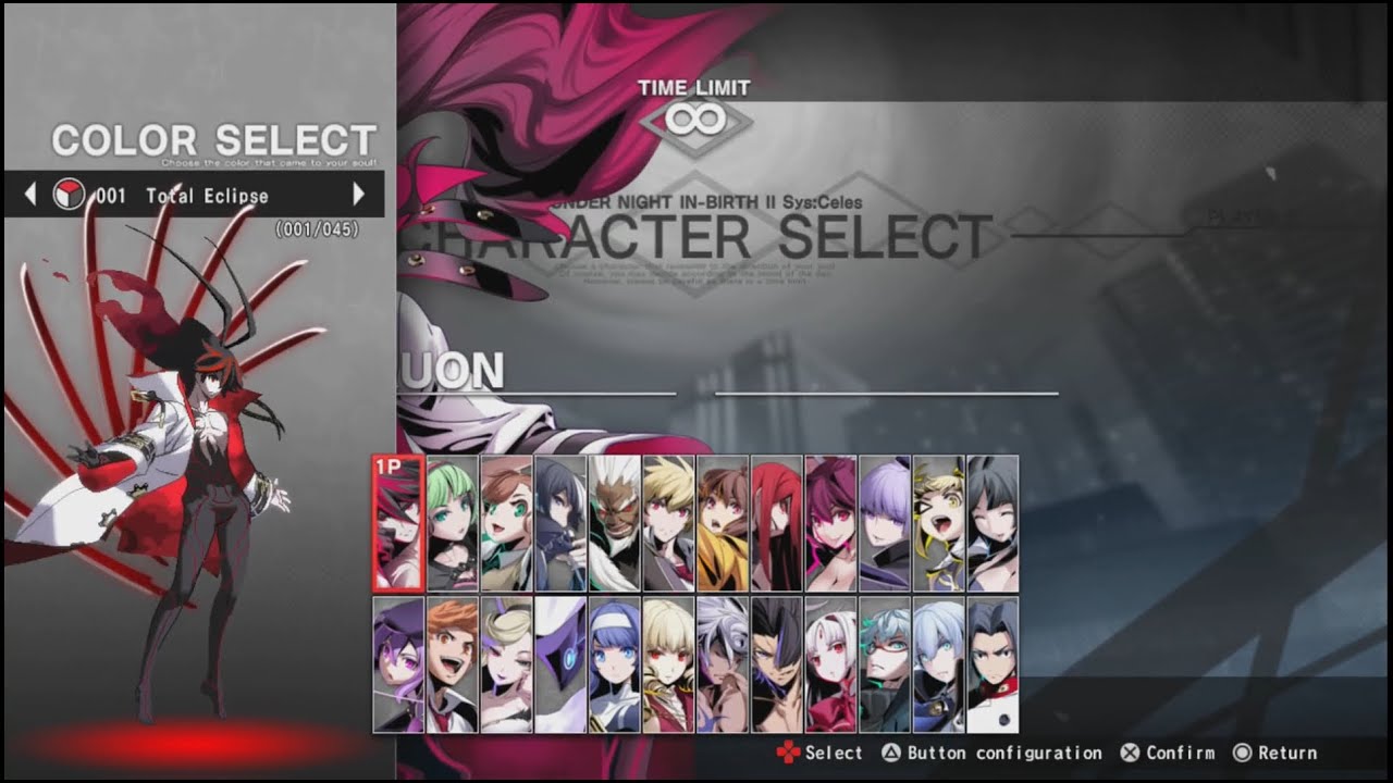 Character Select Lines Translated + Kuon | UNDER NIGHT IN-BIRTH II Sys:Celes