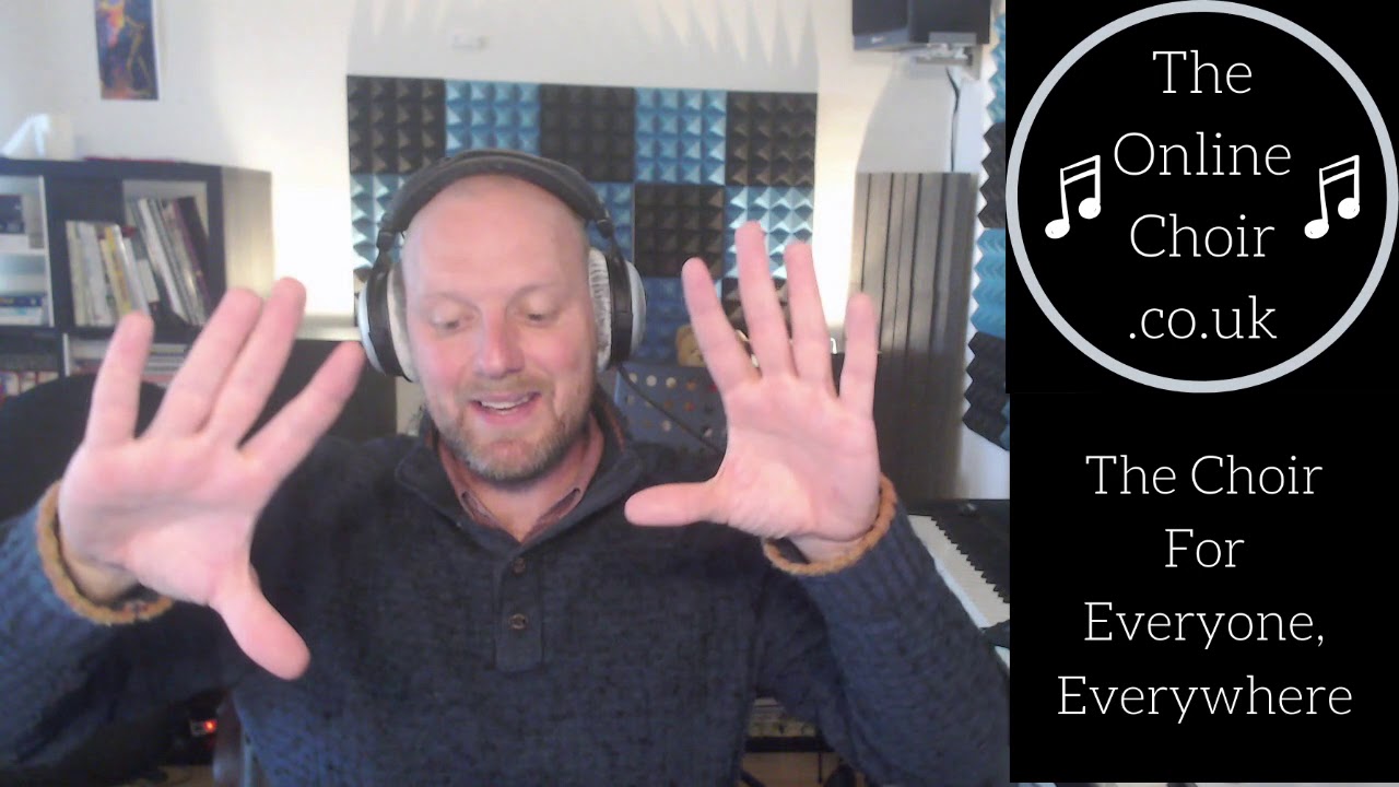 The Online Choir - You Raise Me Up - Rehearsal Video - MELODY