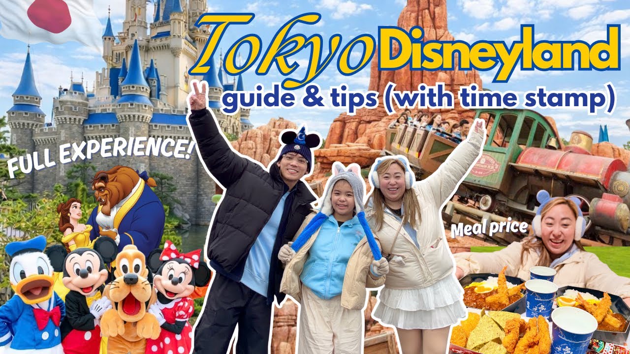 Tokyo Disneyland Guide & Tips (Full Experience) rides, parade, food & discount | SUPER SULIT!