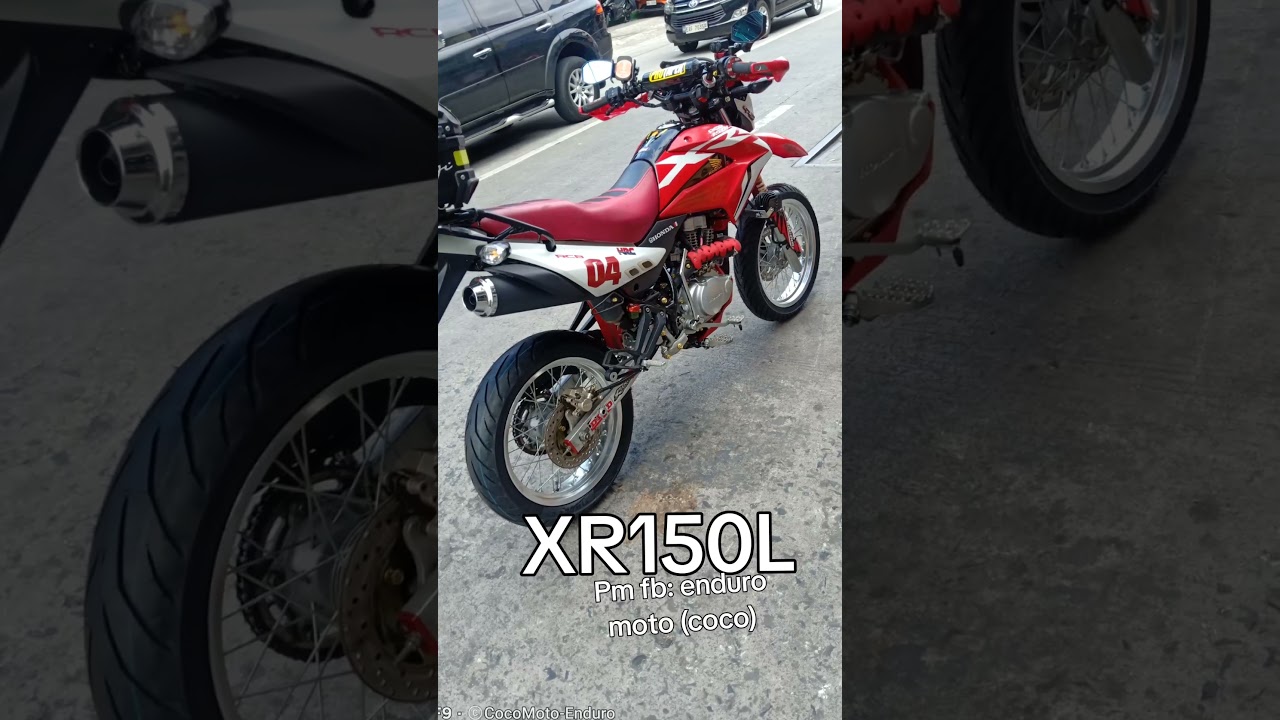 XR150L motard #supermotonation #motorbike #xr150l
