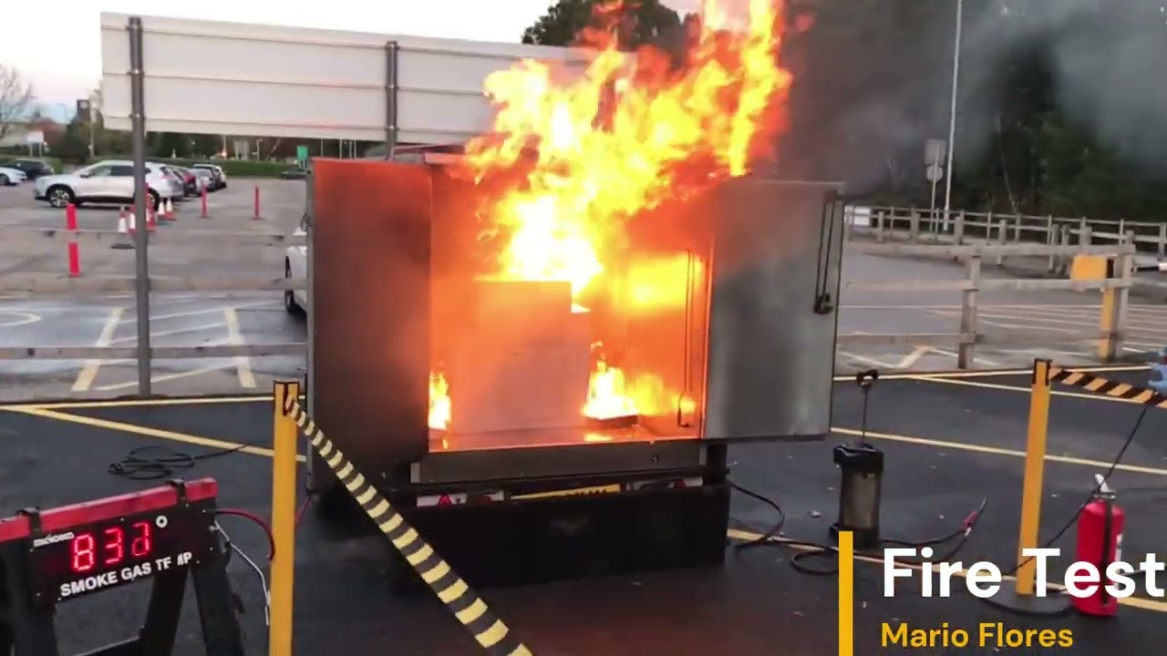 Fogmaker in Action: Real Fire Suppression Test