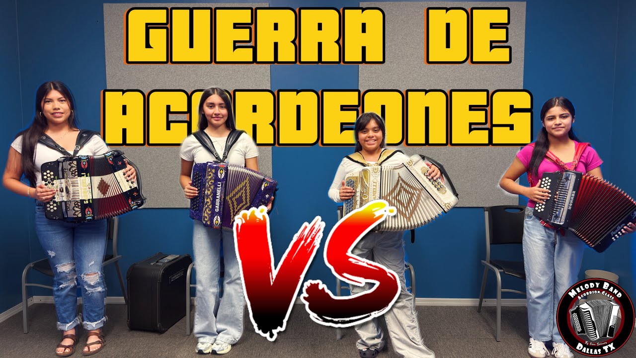 RETO DE ACORDEON - Quien La Toco Mejor? Vota Por Tu Favorita!
