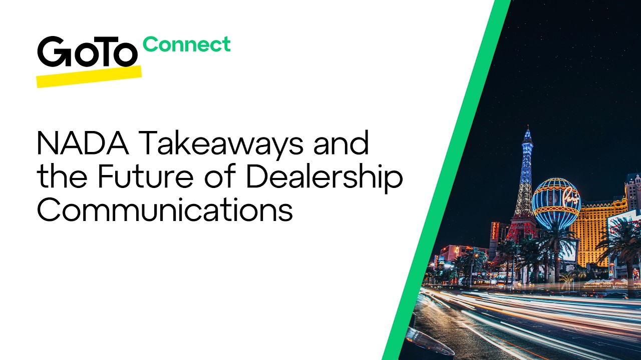 On-Demand Webinar – NADA Takeaways and the Future of Dealership Communications