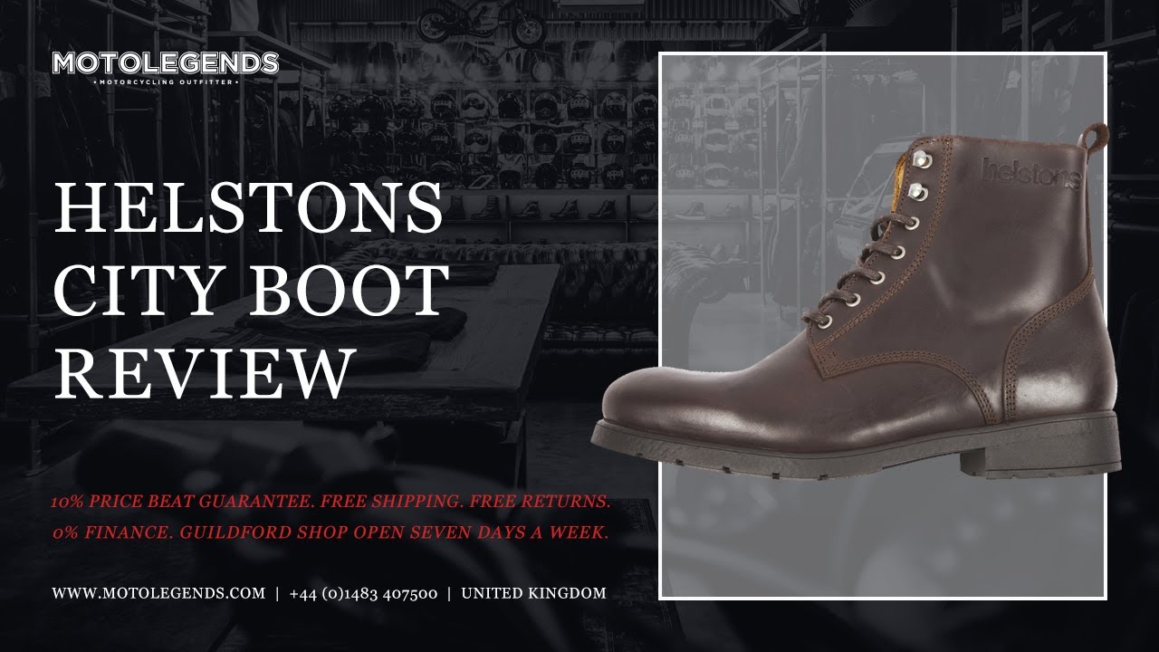 Helstons City boot review