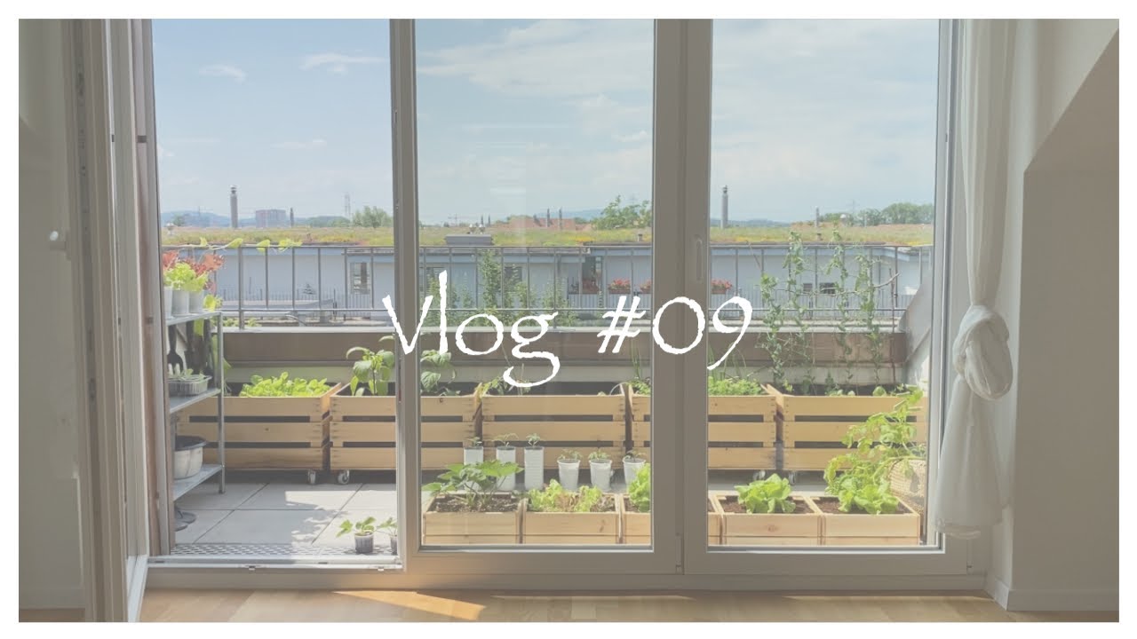 Vlog #09｜打造陽台小菜園｜瑞士生活