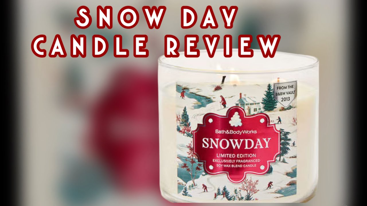 Обзор свечи Snow Day