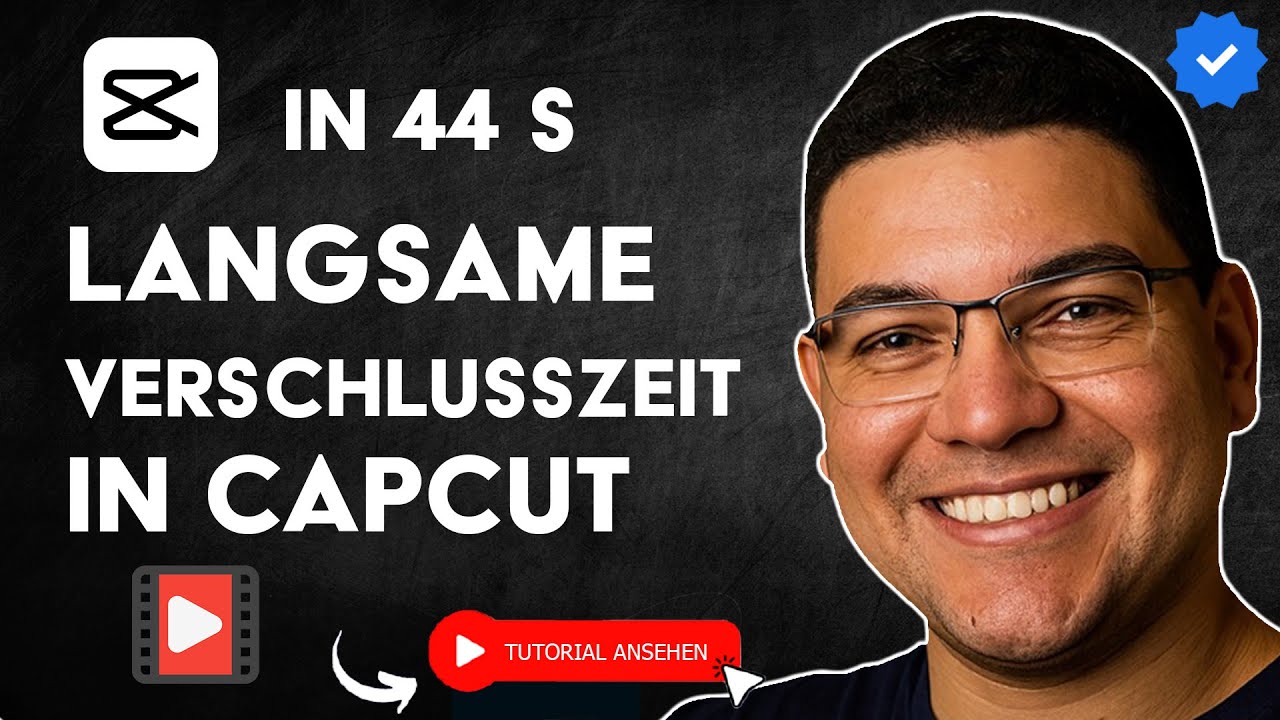 So Erstellen Sie Einen LANGSAMEN VERSCHLUSS EFFEKT in CAPCUT PC in 44 S