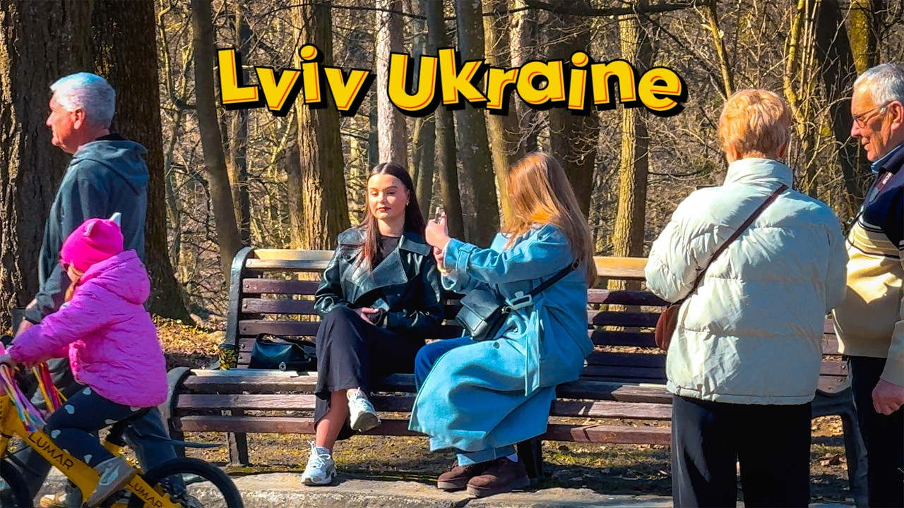 ЛЬВІВ ❤️ Весняний Ранок у Стрийському парку. Всі Локаціі Парку. Віртуальна прогулянка