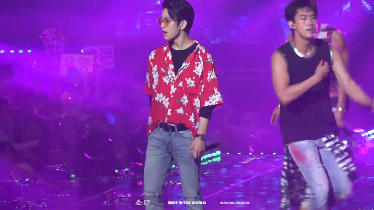 160807 JYP NATION GOT7 진영 미친거 아니야 (GO CRAZY)