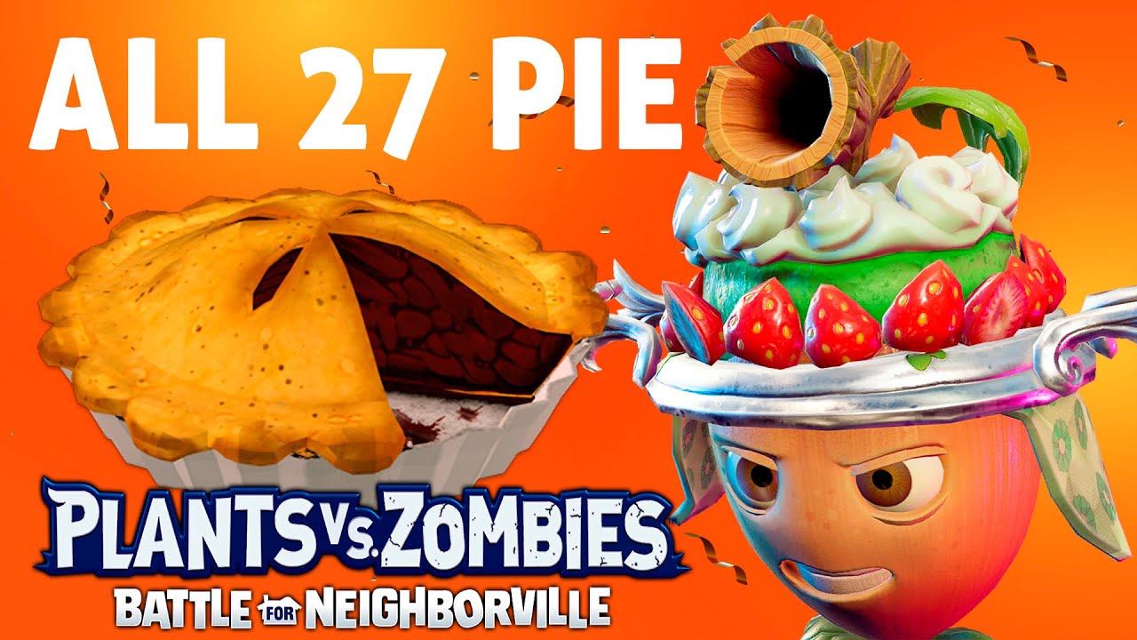 ВСЕ 27 ПИРОГОВ в | Plants vs Zombies Битва за Нейборвиль