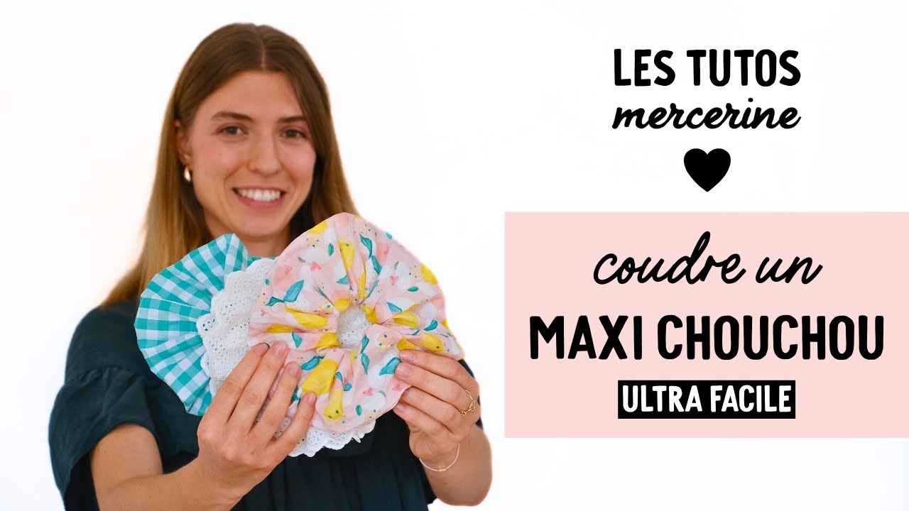 Tuto couture débutant : coudre un chouchou en 20 min