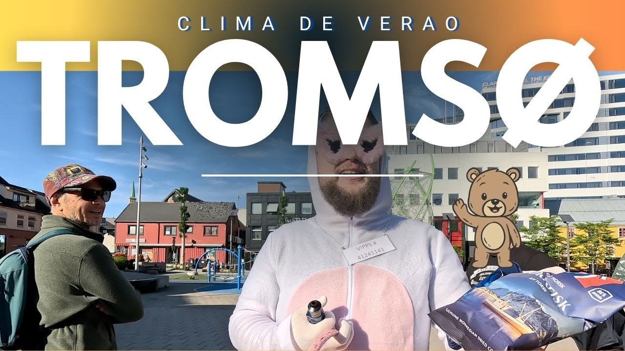 CONHECEMOS TROMSØ SEM NEVE! Como é o Verão no Norte da Noruega