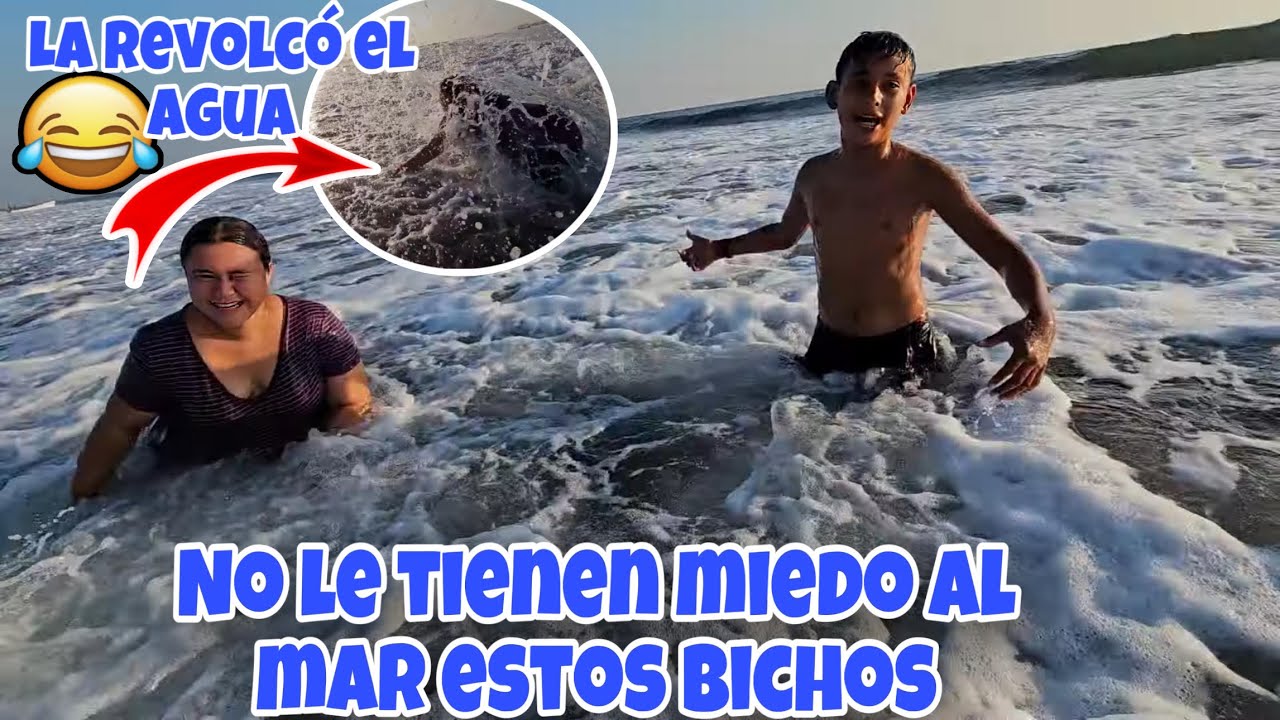 Así es Como disfrutamos de esta rica playa en la Garita palmera 😍🇸🇻
