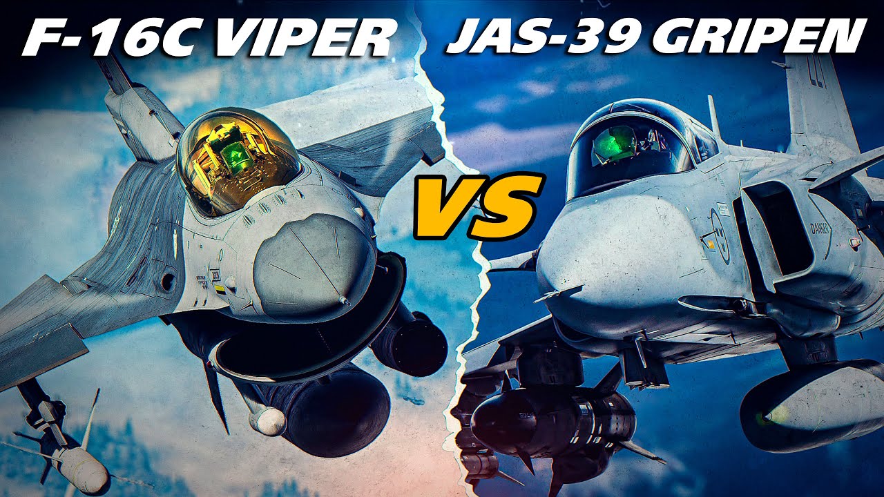 Formidable Foe | F-16C Viper Vs Jas-39 Gripen | DOGFIGHT | Digital Combat Simulator | DCS |