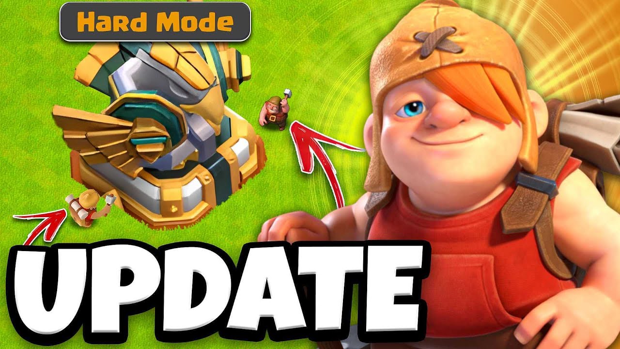 NEW Builder AND Hard Mode Explained | UPDATE Sneak Peek 1 (Clash of Clans)