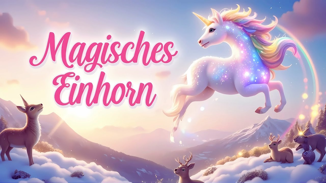 Das magische Einhorn springt 🦄 | Lieder f&uuml;r Kinder