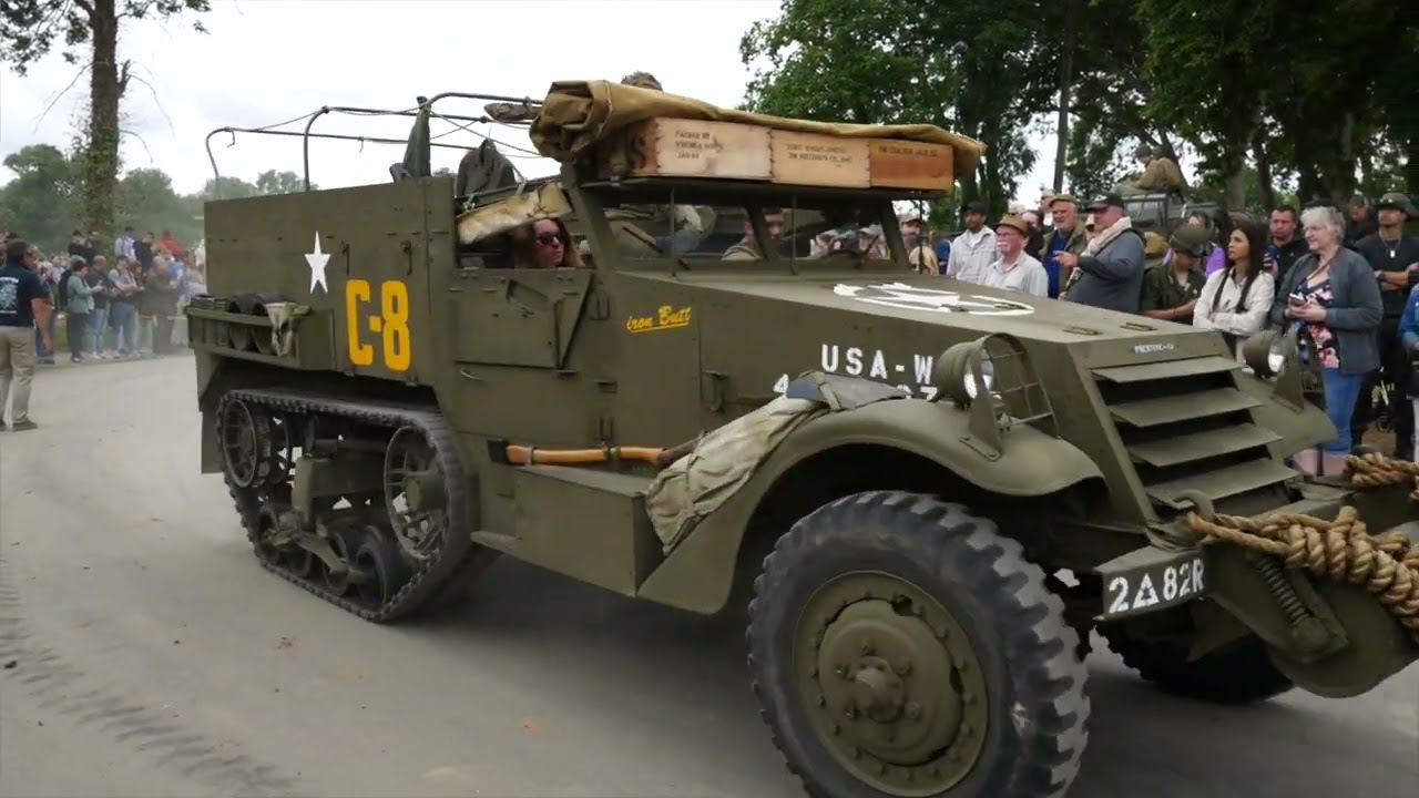 MVT France D-Day Parade 80 Anniversary at the Overlord Museum Omaha