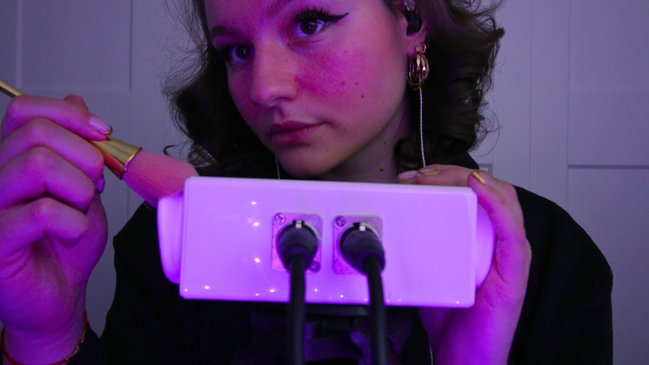 ASMR Brushing Your Ears For Instant Relaxation And Sleep