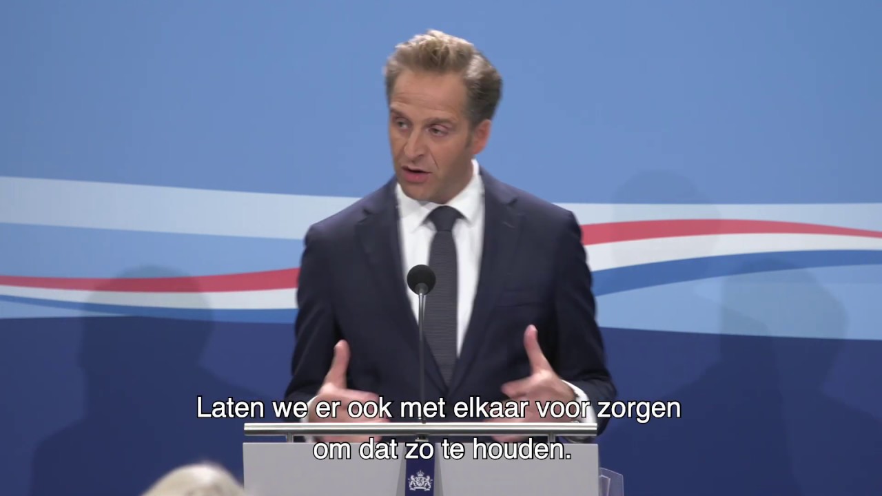 Statement persconferentie van vicepremier Hugo de Jonge van 19 juni 2020