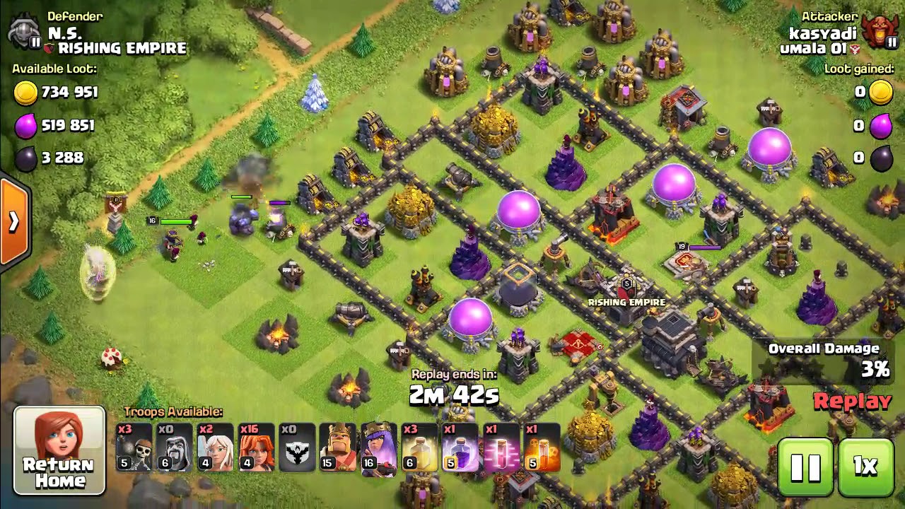Best golam attack startgy all time and fark loot loot