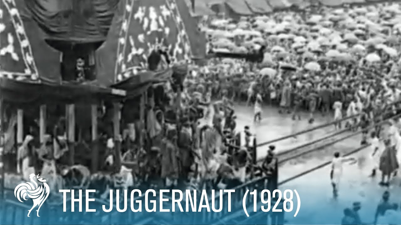 The Car of Juggernaut aka Jagannath: Ratha Yatra in India (1928) | British Path&eacute;