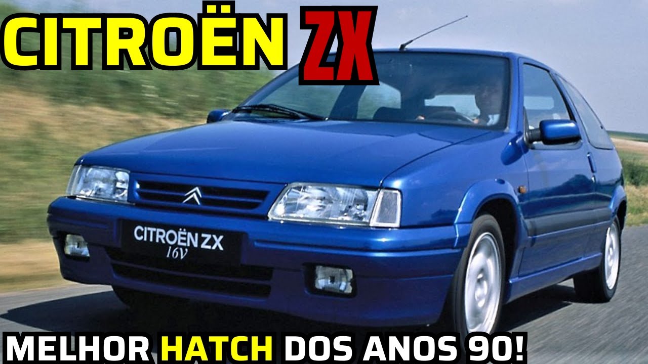 CITROEN ZX - Hot Hatch da CITROËN dos ANOS 90