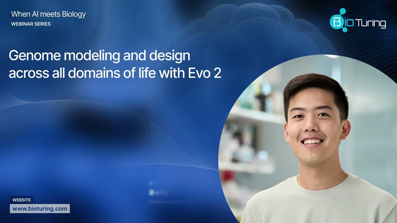 Genome modeling and design across all domains of life with Evo 2 | Dr. Brian Hie